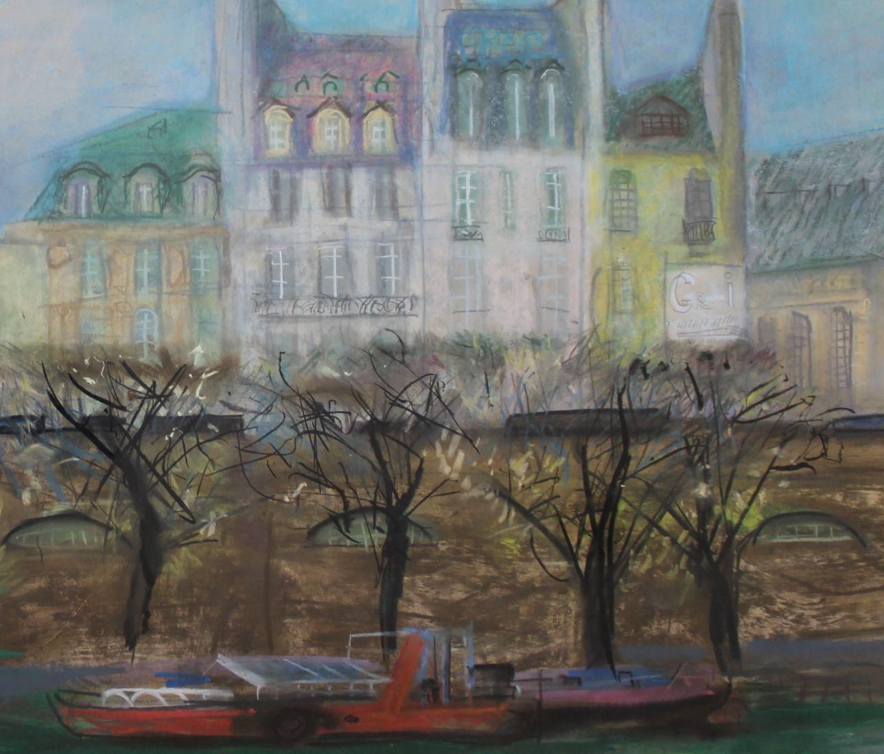 Arturs Nikitinsparis, Paper/Pastel, 61x72 Cm1997 photo for sale
