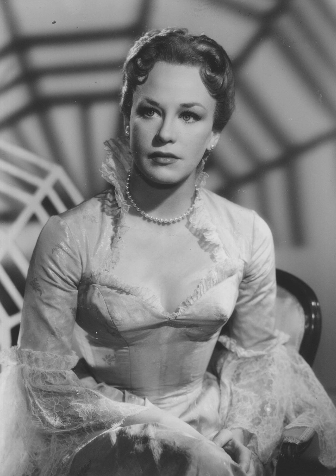 Lilo Wintersteinlilo Winterstein – Studio Portrait Of Hildegard Knef, Circa 1958   Vintage Print1958