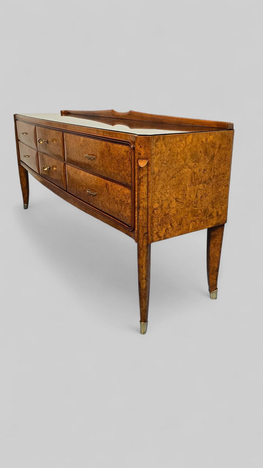 Italian Midcentury Sideboard Or Chest Of Drawers Attributed To Paolo Buffa. photo for sale