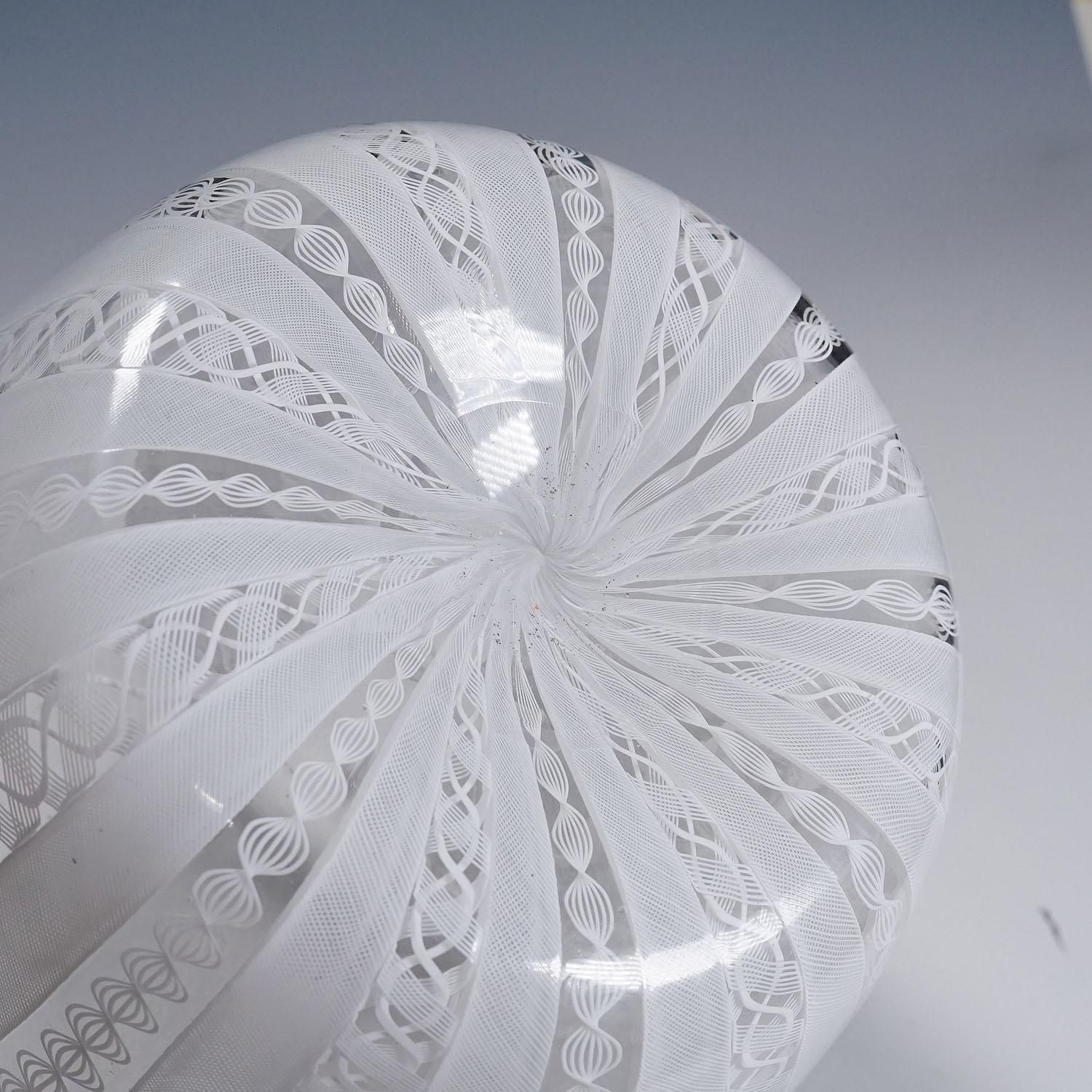 photo furniture Large Fazzoletto Zanfirico Vase By Fulvio Bianconi For Venini, Venice Murano