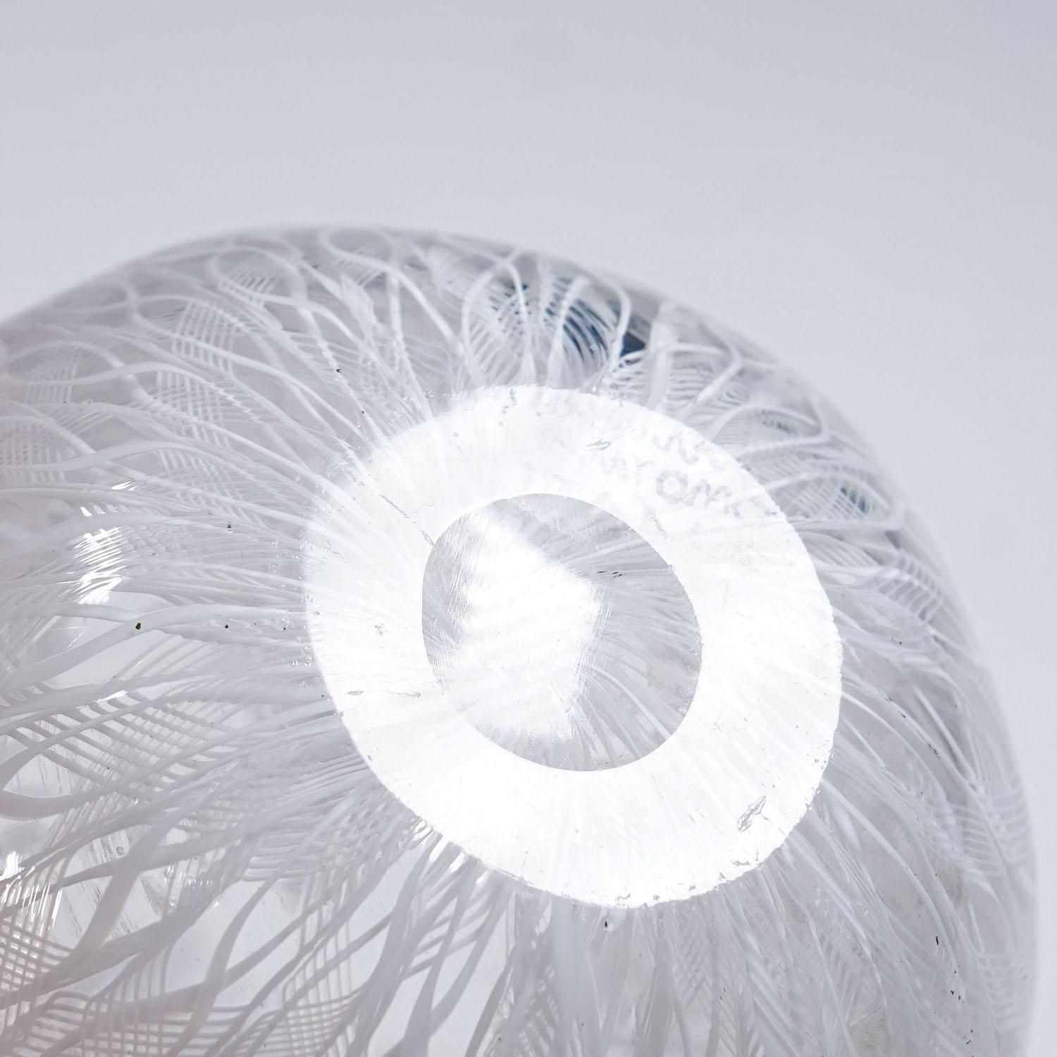 Fazzoletto Zanfirico Vase By Fulvio Bianconi For Venini, Venice Murano 1950s photo vinterior