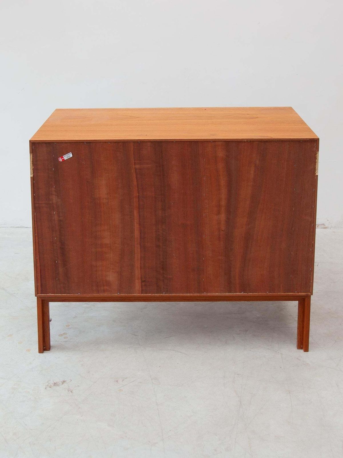 Kai Kristiansen Small Sideboard With Tambour Doors, Made In Denmark photo vintage