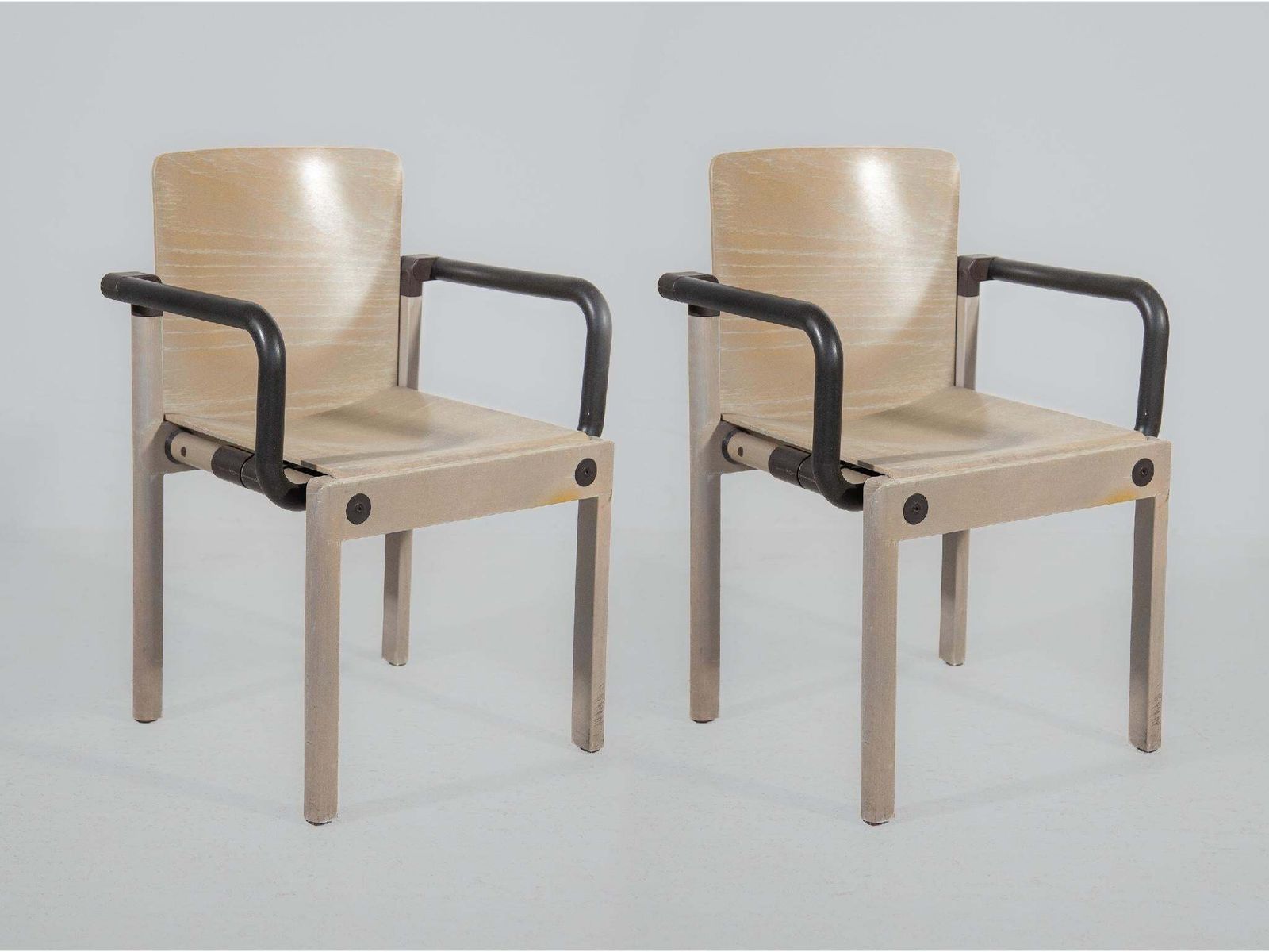 1970s Chairs Designed By Gerd Lange Arm Chairs For Thonet, 1970s photo for sale