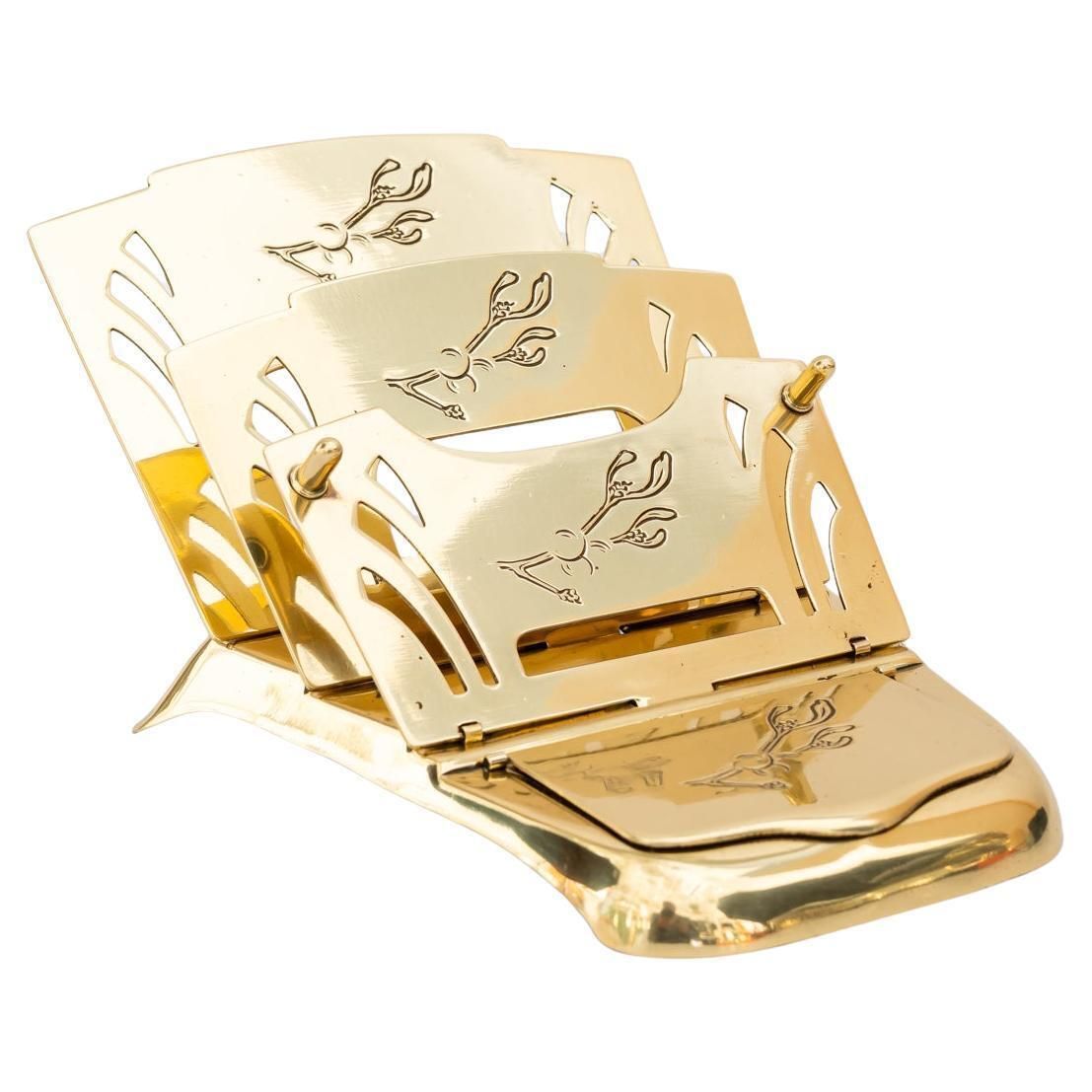 Art Deco Letter And Stemp Holder Vienna Around 1920s