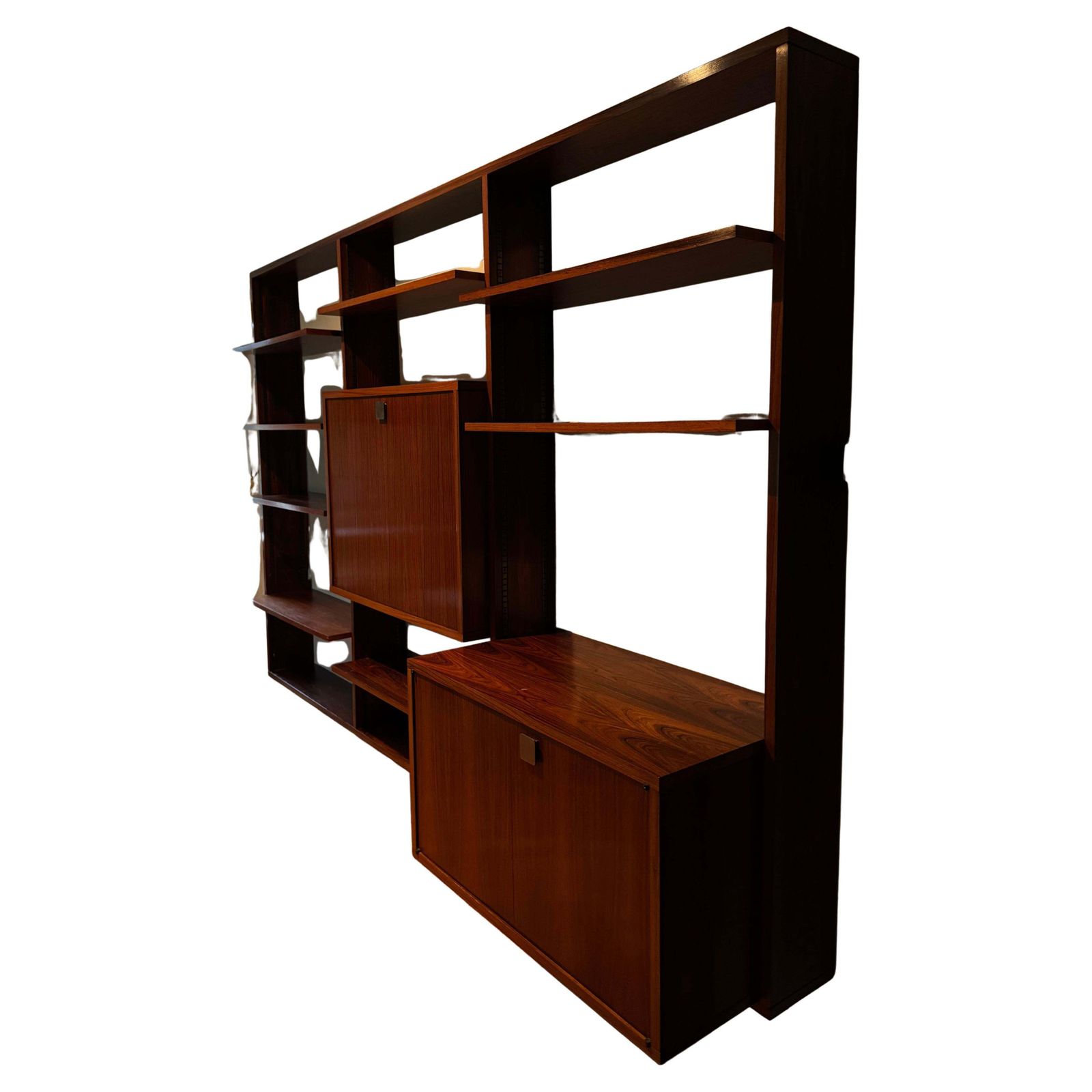 5151.0 Wall Unit, Book Shelve Designed By Alfred Hendrickx For Belform, Belgium 1960s photo