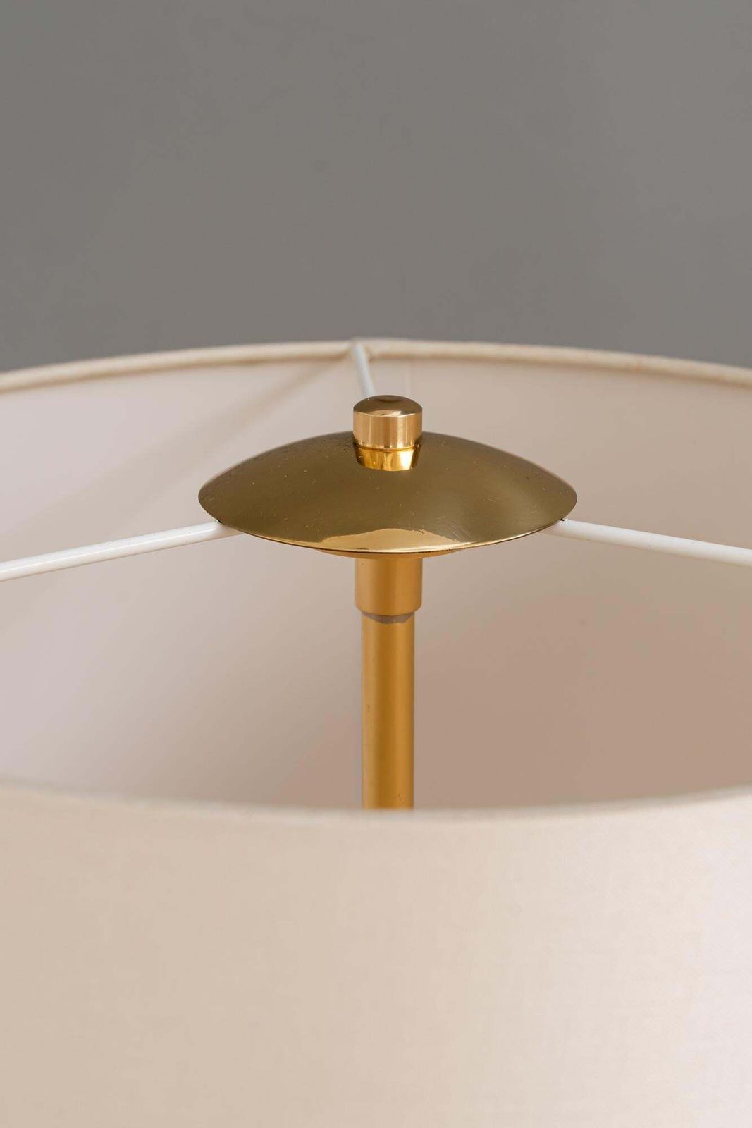 photo furniture Rupert Nikoll Floor Lamp With Fabric Shade Vienna Around 1950s