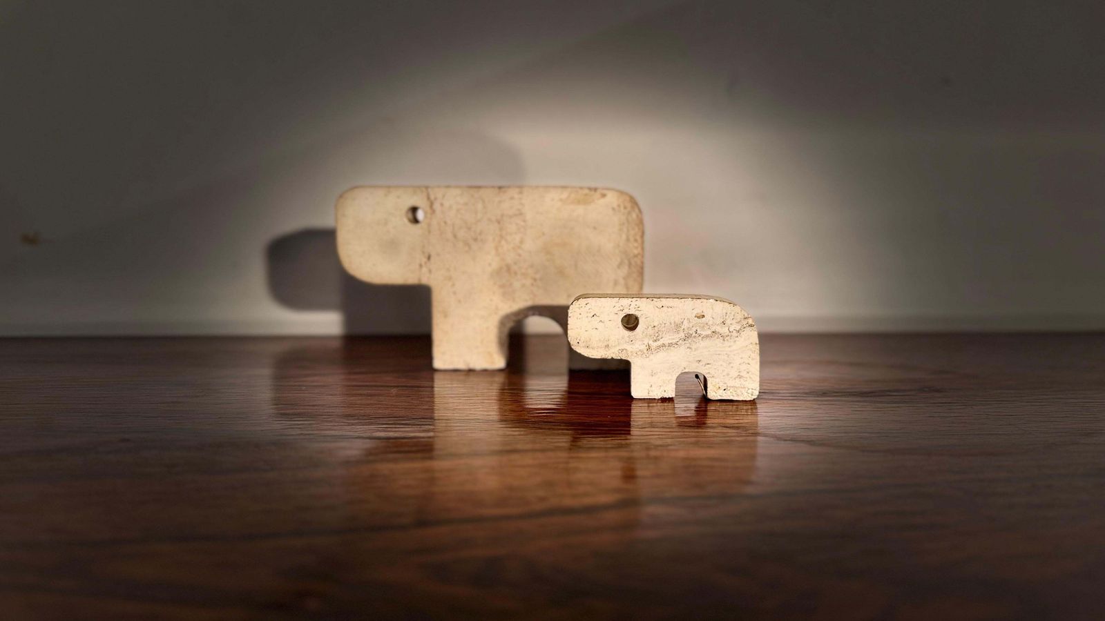 986.0 Minimalist Animale Stone Sculpture Designed By Fratelli Manelli, 1970s photo