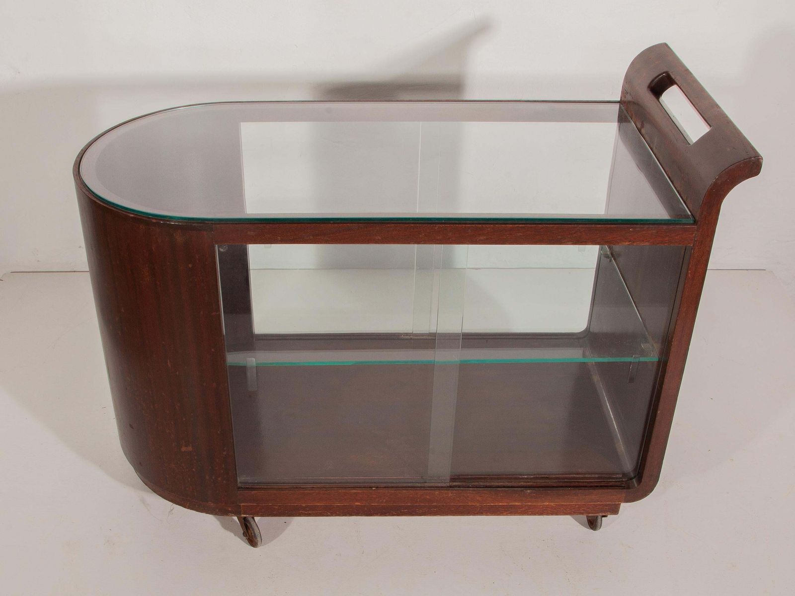 photo for sale Art Deco Bar Cart, Trolley Designed By Pander And Zn, 1920s