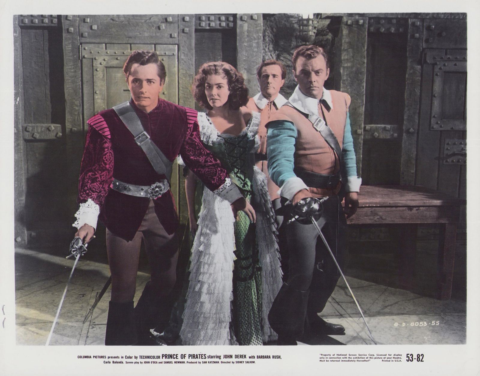 Unknown"Prince Of Pirates", Lobby Card, USA 19531953