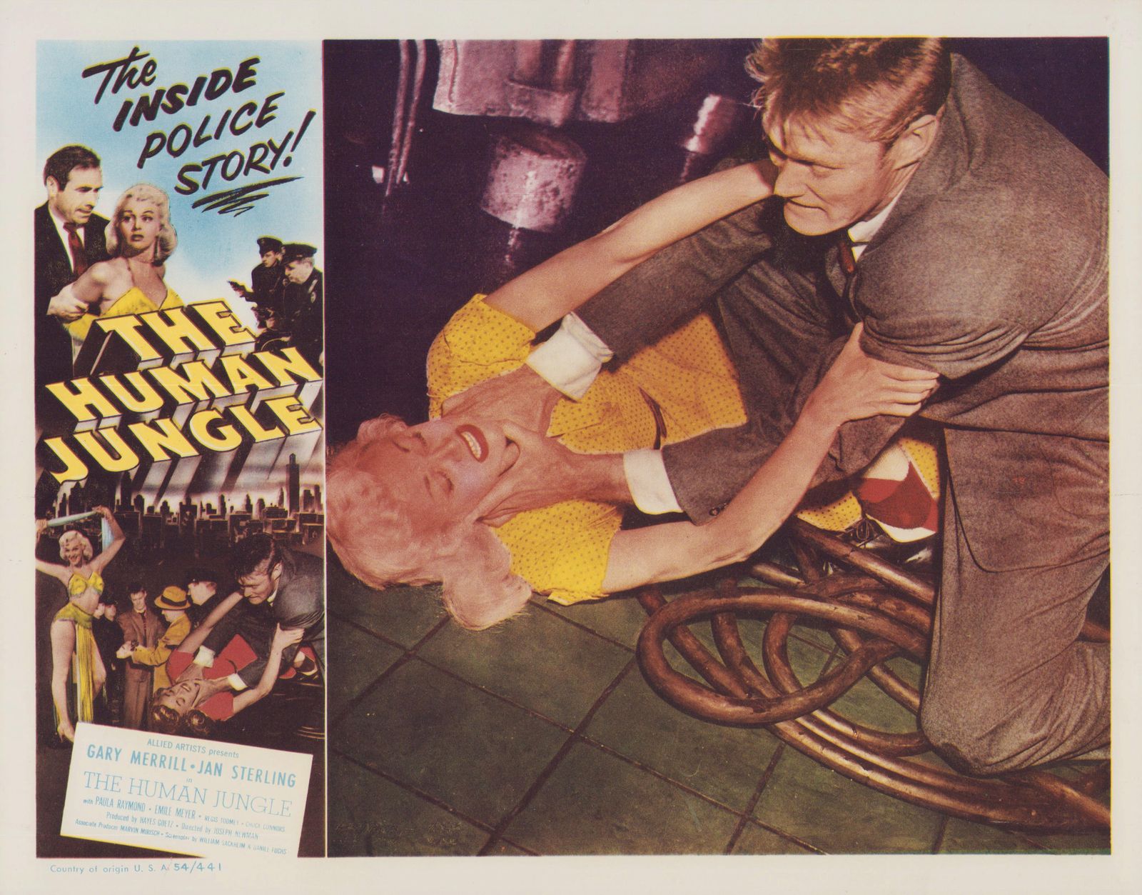 Unknown"The Human Jungle", Lobby Card, USA 19541954