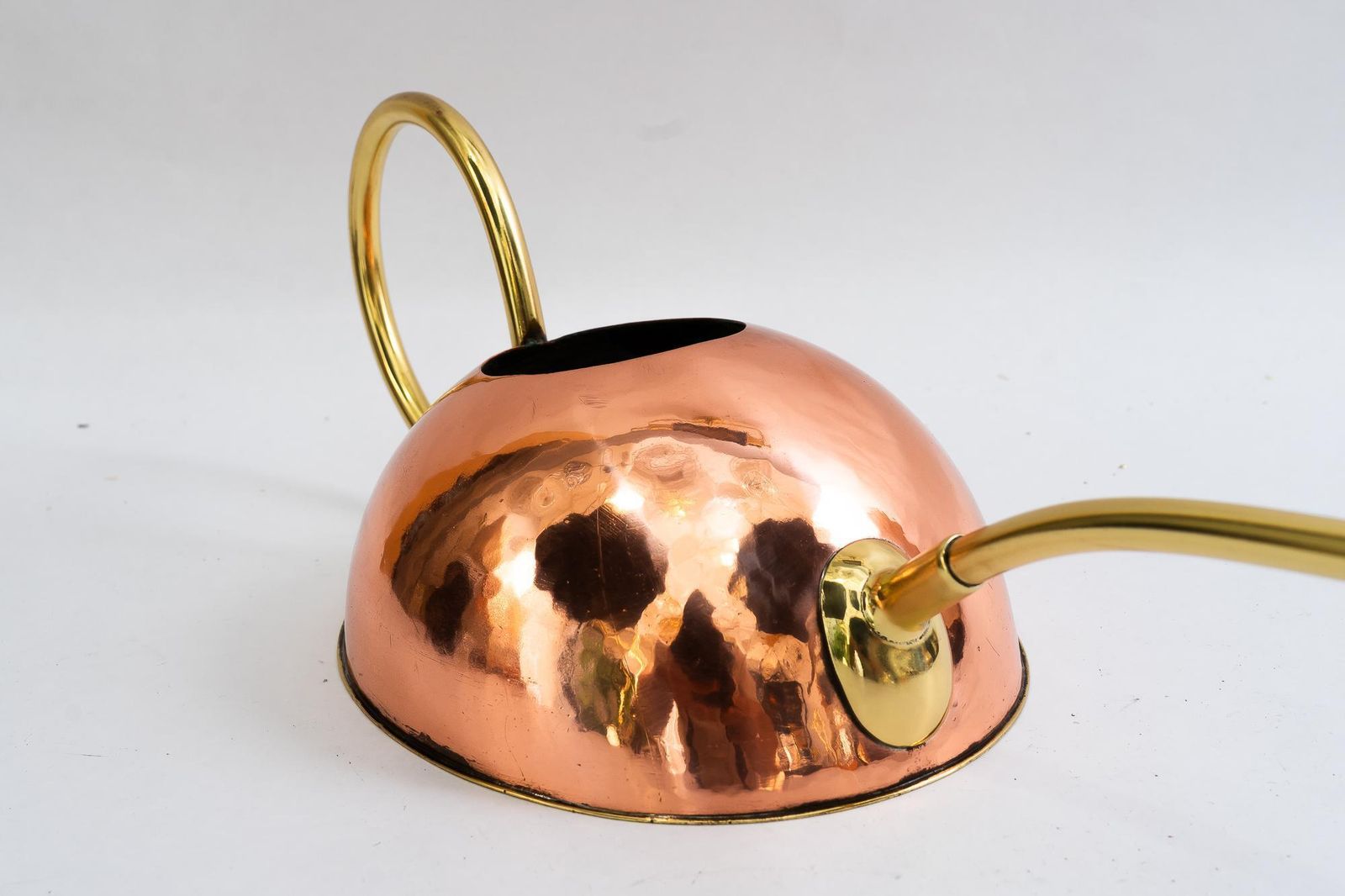 Can Made Of Copper And Brass Conbination Vienna Around 1960s photo Garden Decor