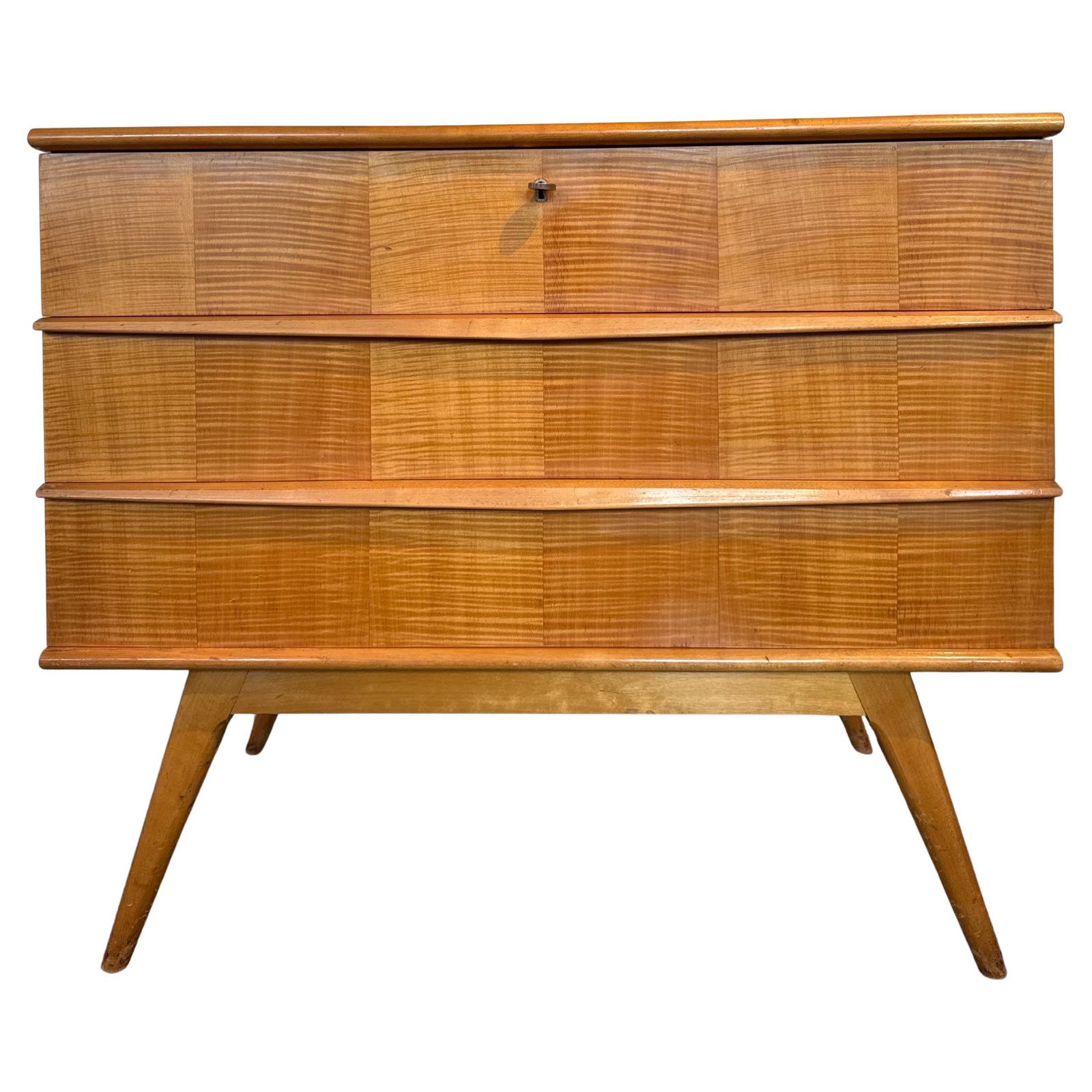 Rare Alfred Hendrickx Chest Of Drawers, Sideboard, 1950s, For Belform, Belgium