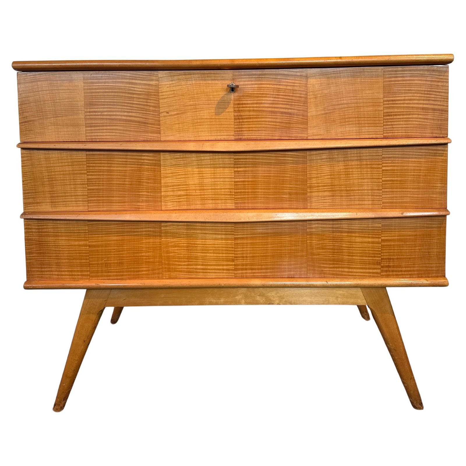 Rare Alfred Hendrickx Chest Of Drawers, Sideboard, 1950s, For Belform, Belgium photo for sale