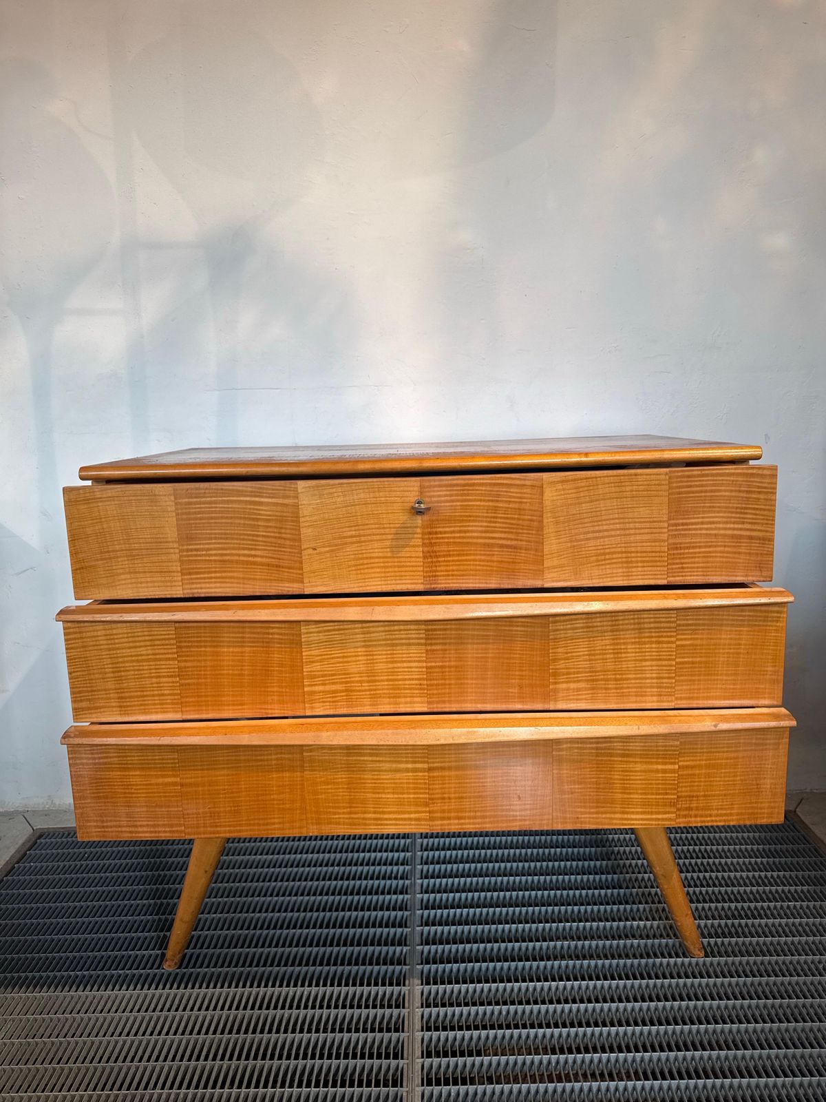Rare Alfred Hendrickx Chest Of Drawers, Sideboard, 1950s, For Belform, Belgium photo Furniture