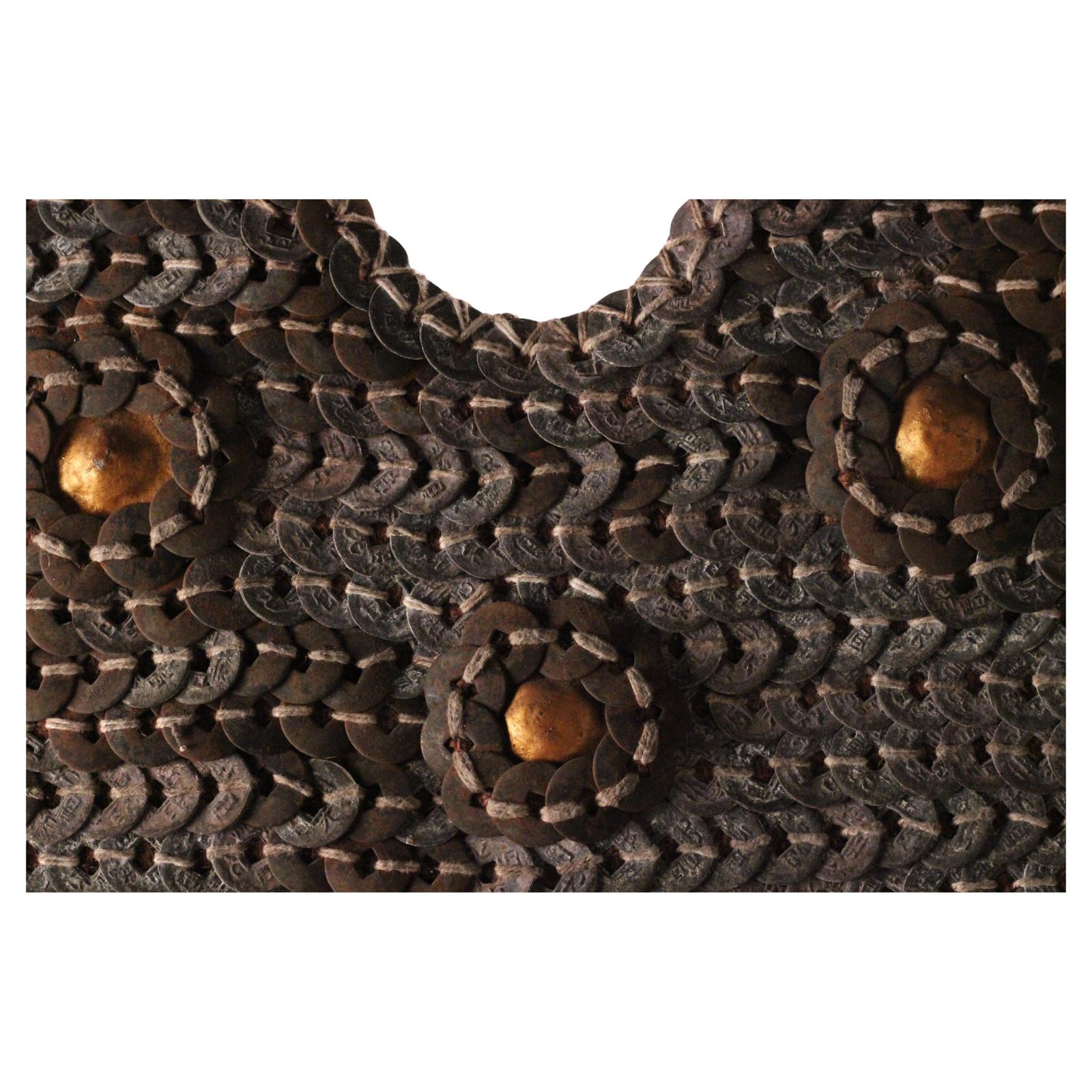 photo for sale Indonesian Wild Boar Hunting Vest, Chinese Coin Armour, Lombok, Mid 20th Century