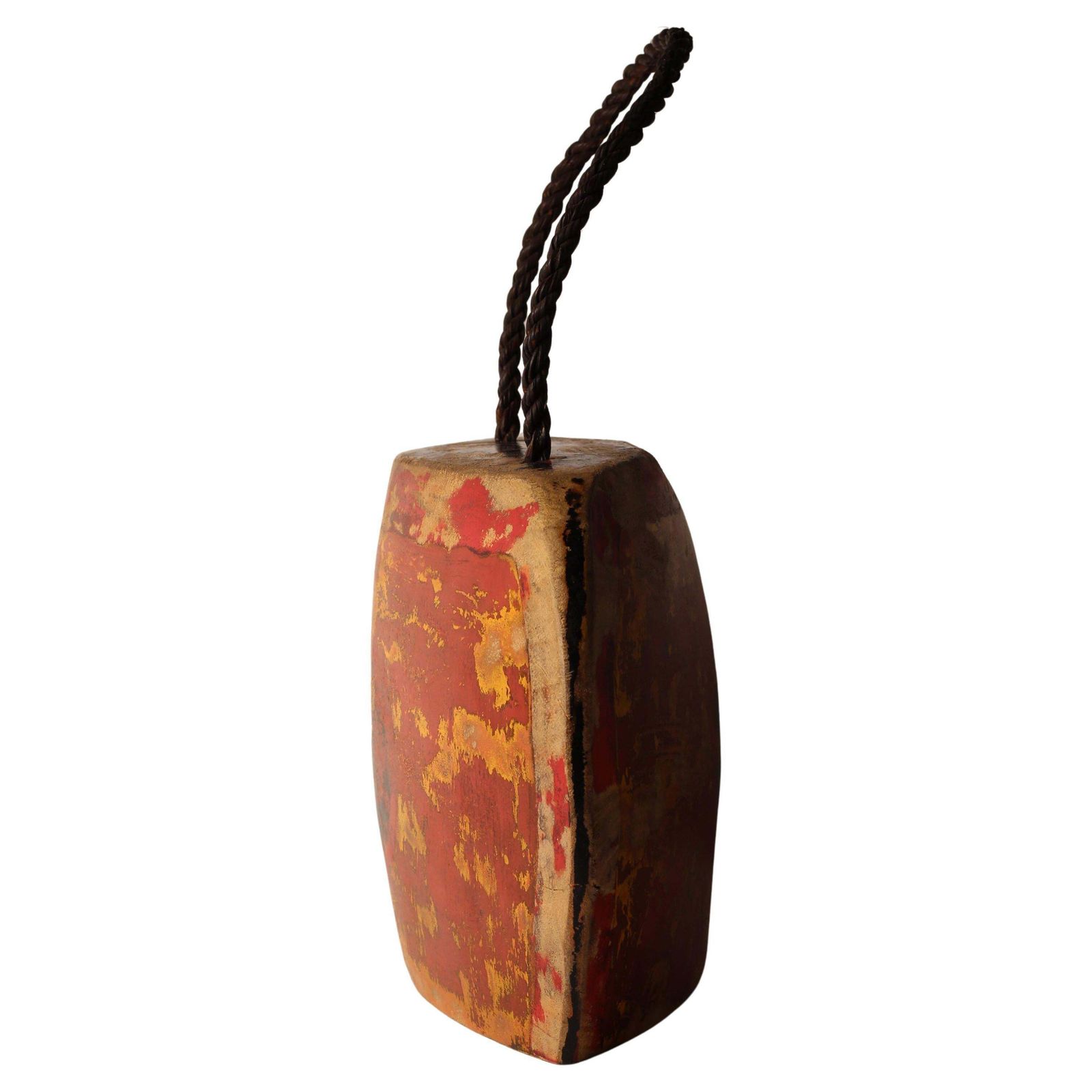 photo furniture Indonesian Painted Buffalo, Cow Bell Decorative Folk Art Sculpture, Wall Art