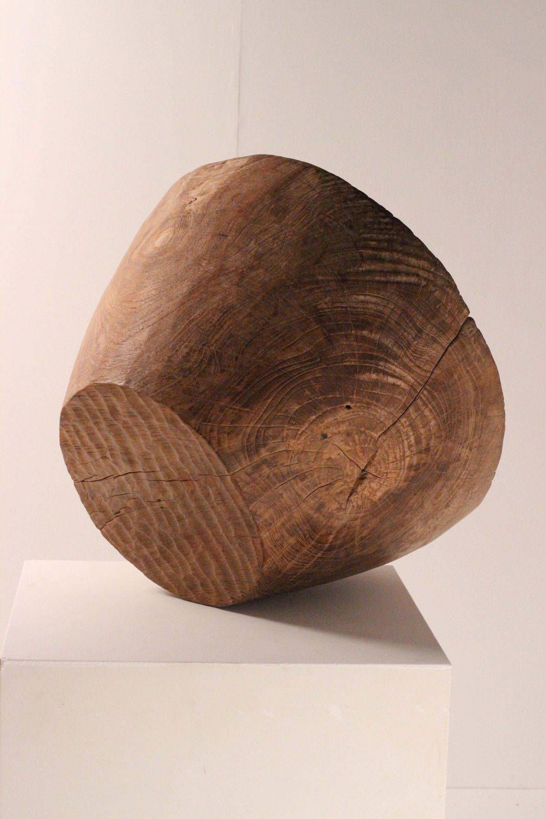 Wabi Sabi Vintage Wooden Bowl, Lombok, Organic Sculptural Centerpiece photo vintage