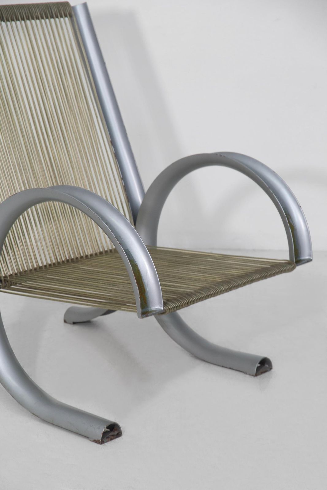 Pair Of Prototype Ferrotipi Armchairs By Gianantonio Malacrida And P. Resmini photo furniture