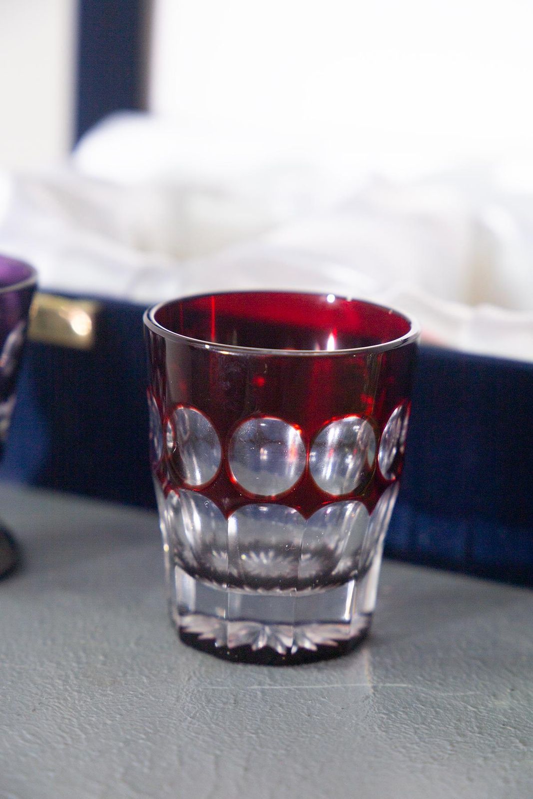 Imperial Faberge Crystal Vodka Nazdrovia Shot Glasses photo buy