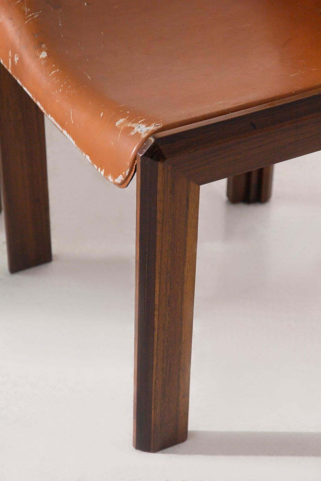 Rare Chairs By Luciano Frigerio, Paganini Model From Frigerio Desio In Leather photo 1562.0