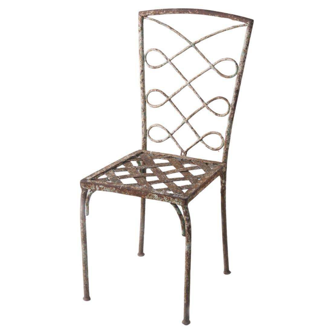 Garden Chair For Casa E Giardino, Attributed To Gio Ponti