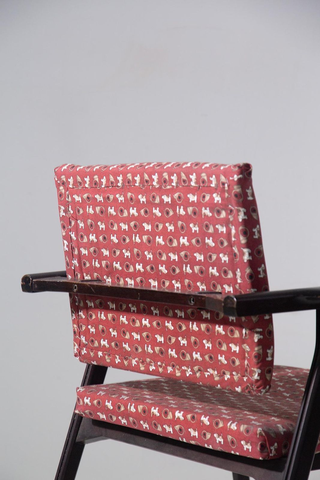 Pair Of Italian Armchairs In The Style Of Franco Albini For Poggi photo for sale