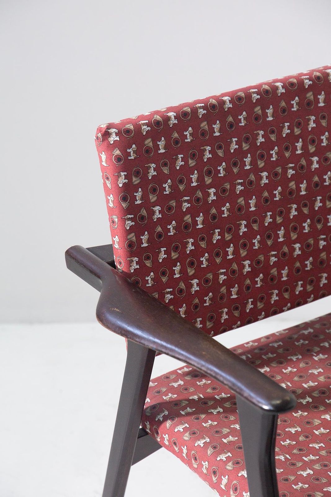 2123.0 Pair Of Italian Armchairs In The Style Of Franco Albini For Poggi photo