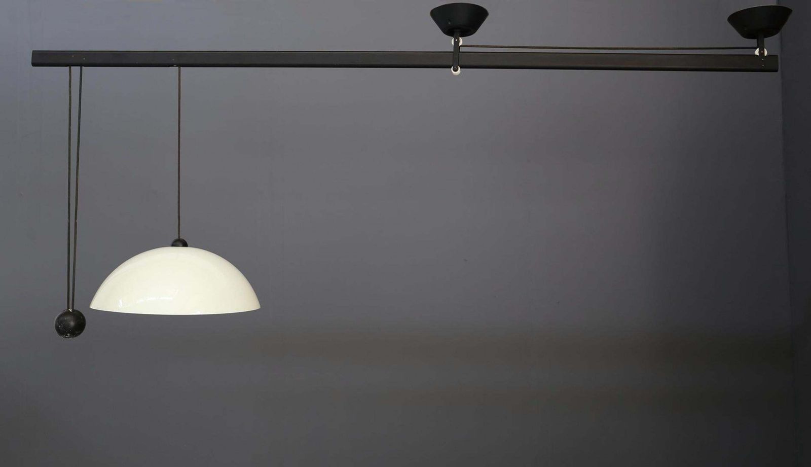 Vico Magistretti Italian Wall Lamp Model "L'impiccato" By Artemide photo Lighting