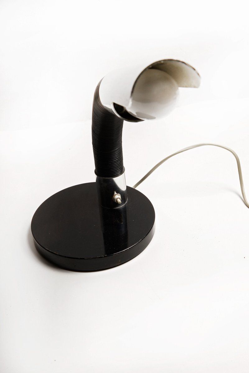 Italian Chromed Table Lamp By Goffredo Reggiani For Reggiani, 1970s photo furniture