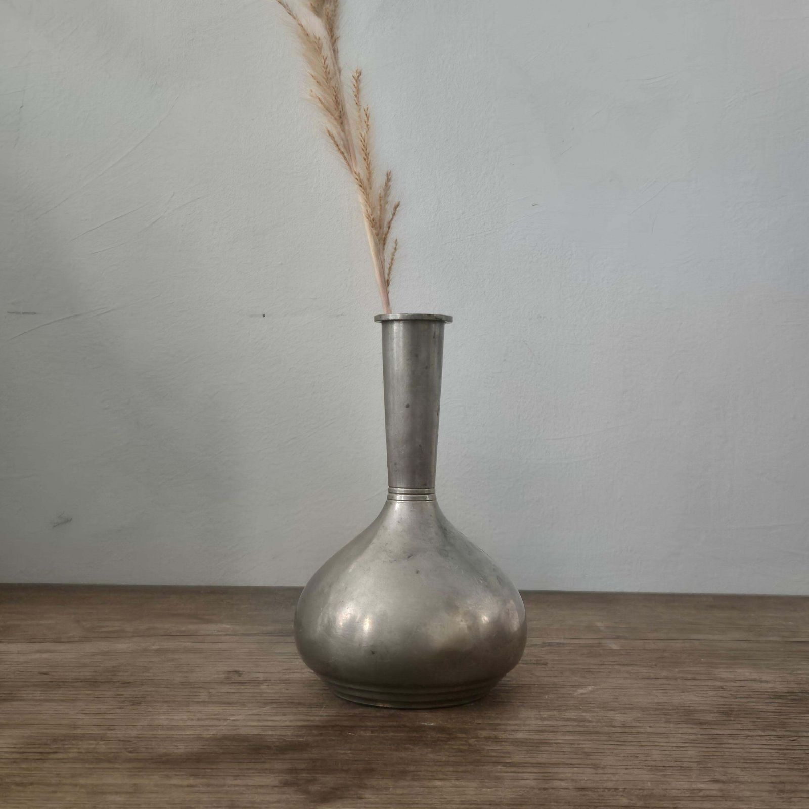 Beautiful Rare Vase In Pewter, Swedish Funkis 1937 photo furniture