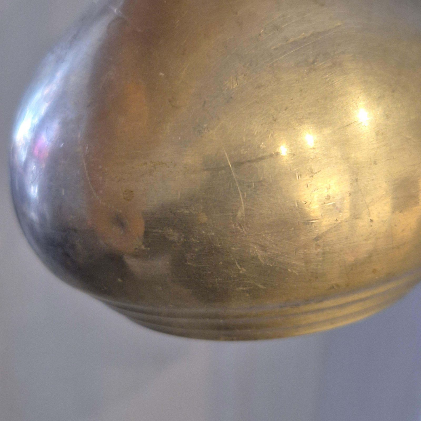 Beautiful Rare Vase In Pewter, Swedish Funkis 1937 photo vintage