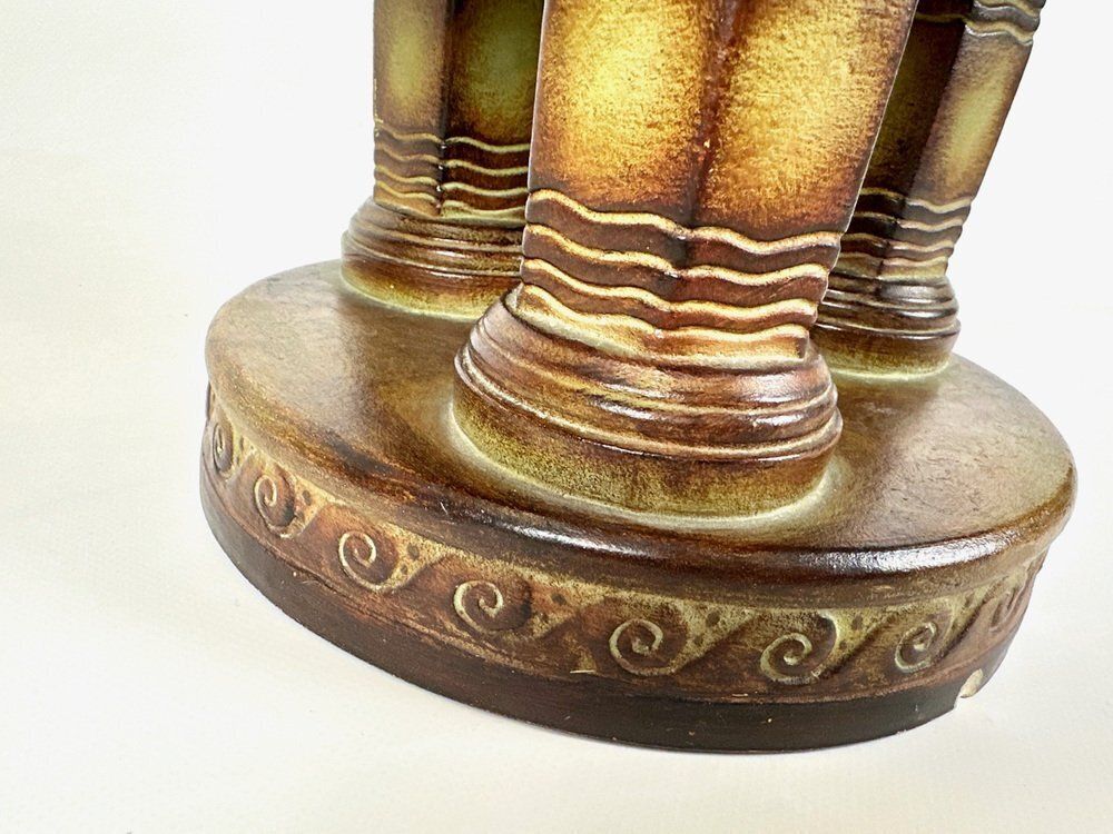 Home Decor French Empire Ceramic Centerpiece, 19th Century photo