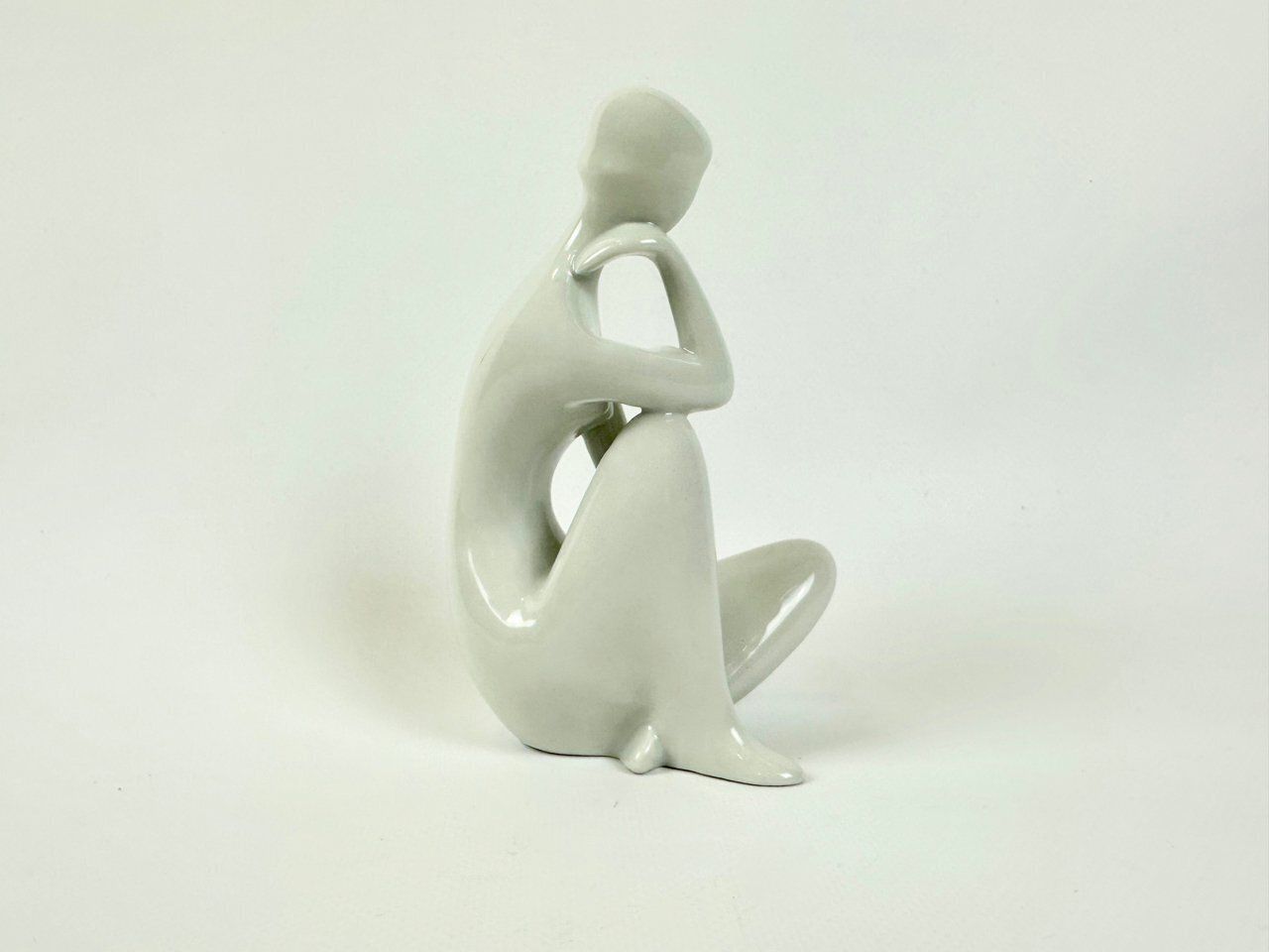 Czechoslovakian Porcelain Figurine By Jitka Forejtova For Royal Dux Bohemia, 1960s