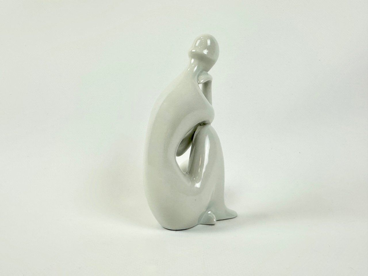 Czechoslovakian Porcelain Figurine By Jitka Forejtova For Royal Dux Bohemia, 1960s photo for sale