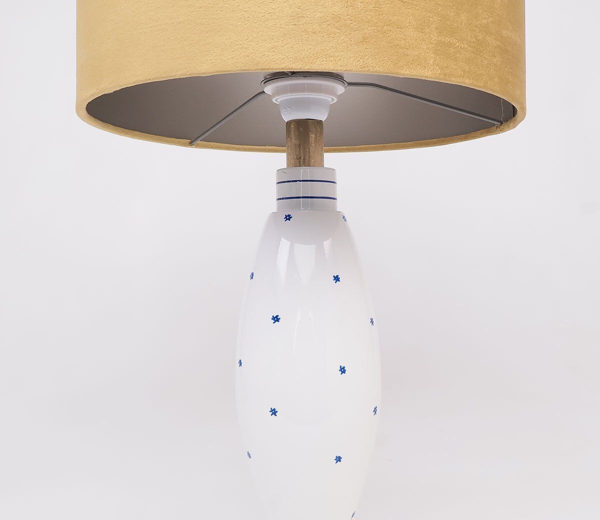 photo furniture Vintage Porcelain Table Lamps By Le Dauphin, 1970s, Set Of 2