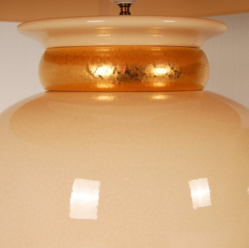 Mid Century Ceramic Vase Table Lamps In The Style Of Robert Kostka Longwy, 1970s, Set Of 2 photo 1587.0
