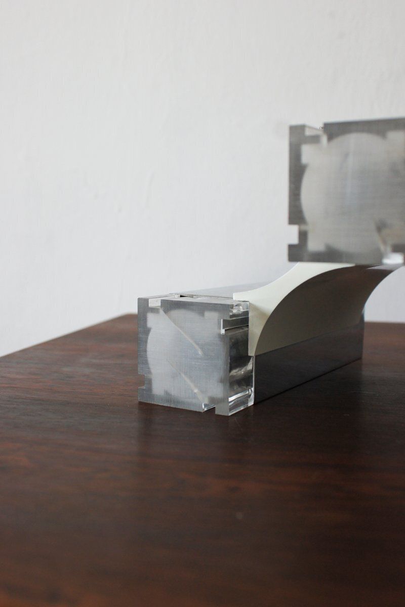 photo for sale Cubic Wall Lamps By Gaetano Sciolari For Sciolari Illuminazione, Italy, 1970s, Set Of 2