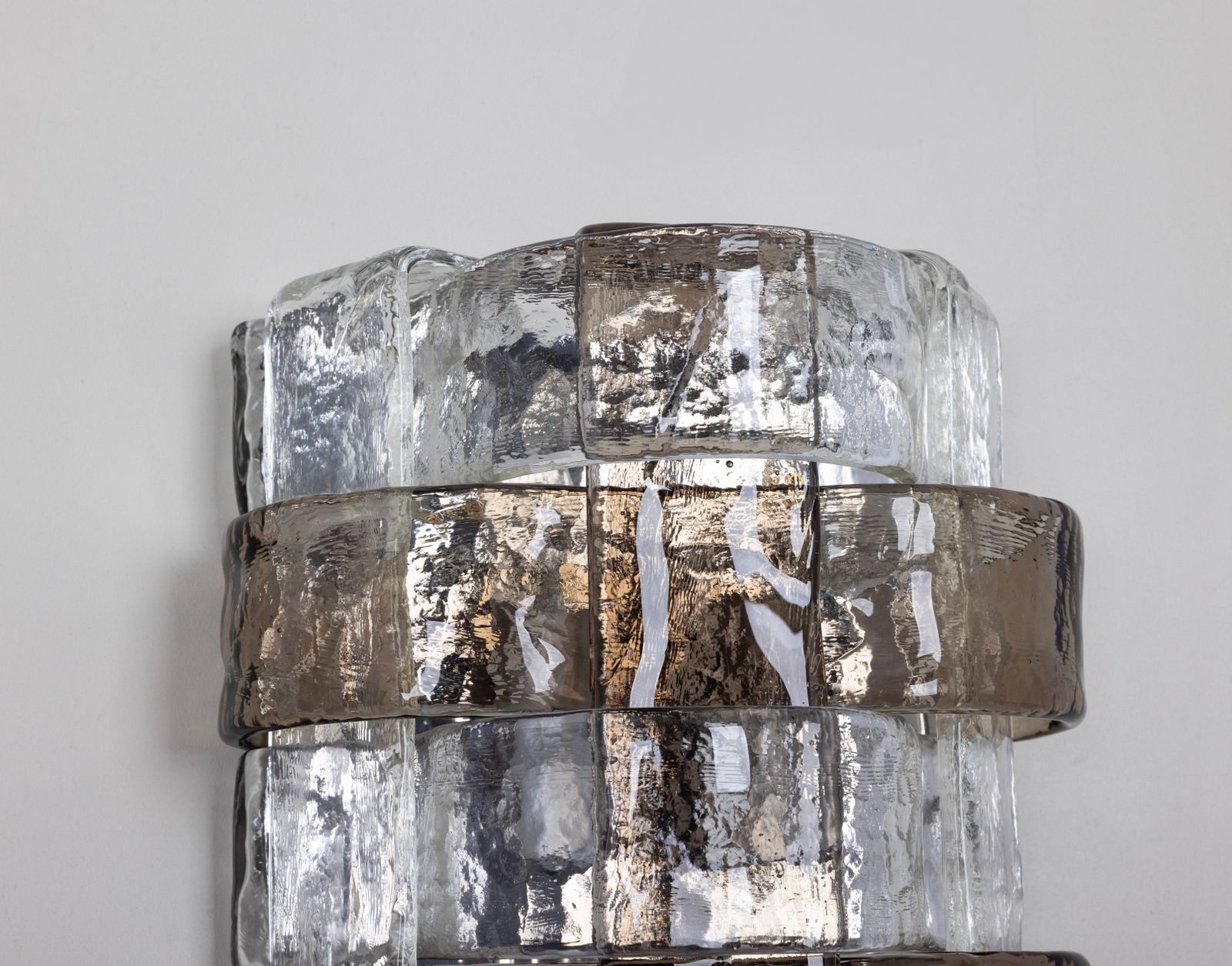 Pair Of Murano Glass Sconces Designed By Carlo Nason, Kalmar, Austria, 1970s photo furniture