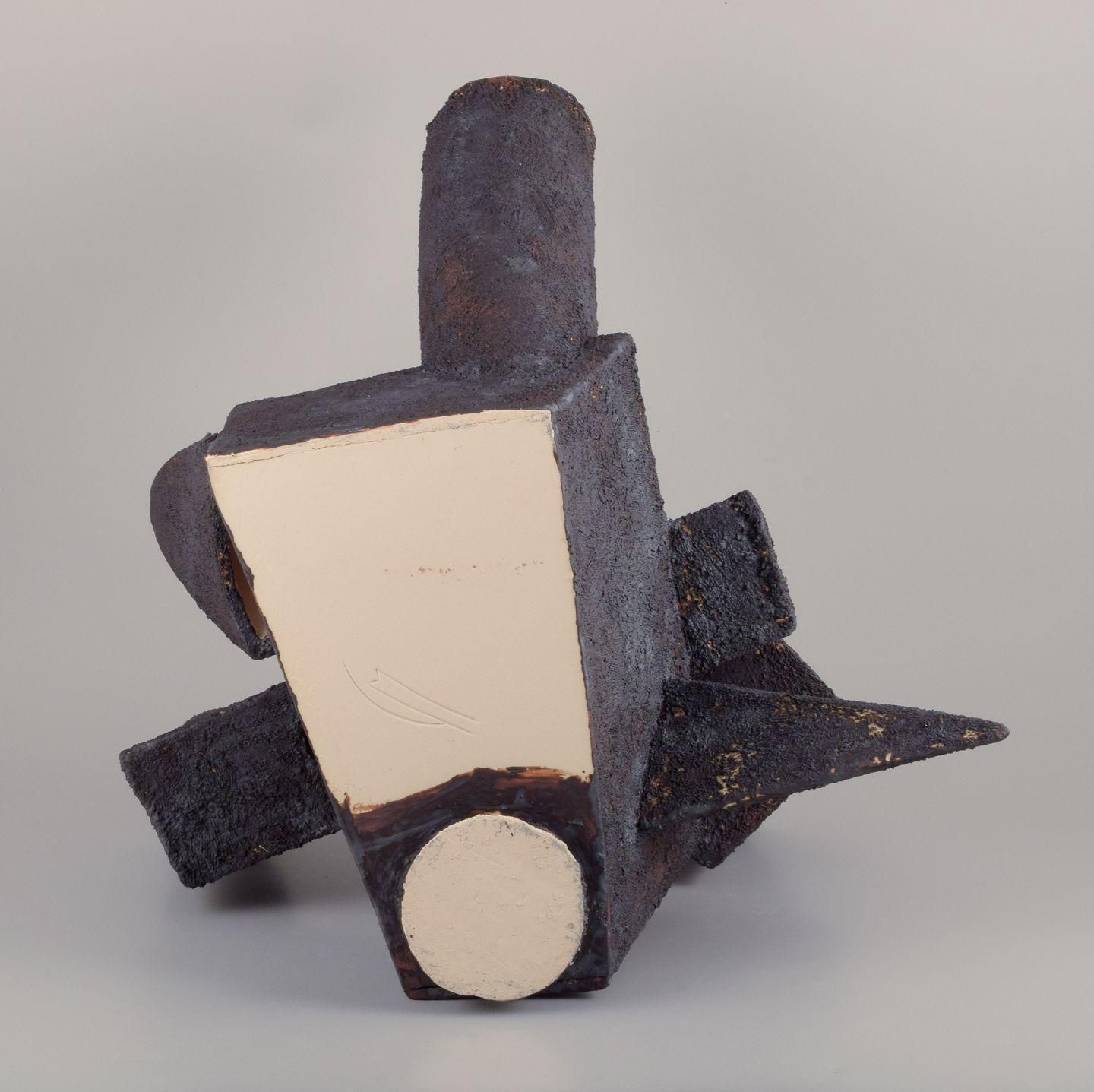 Christina Muff, Contemporary Danish Ceramic Artist. Monumental Sculpture, 2023 photo vintage