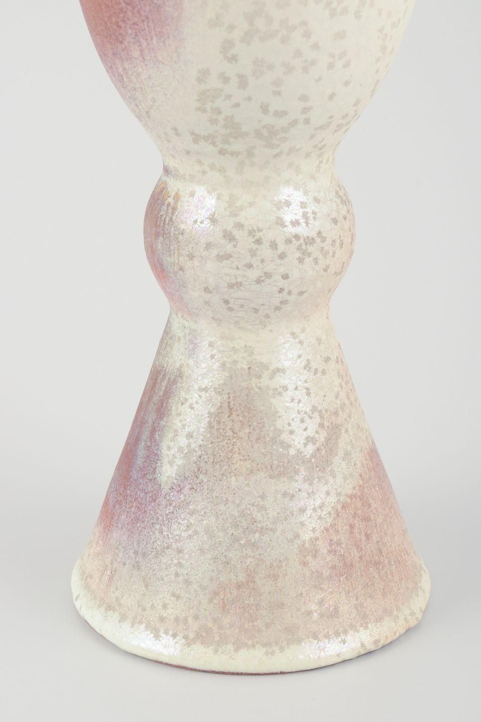 Suzanne Ramié For Madoura, France. Ceramic Vase In Goblet Shape. photo Home Decor