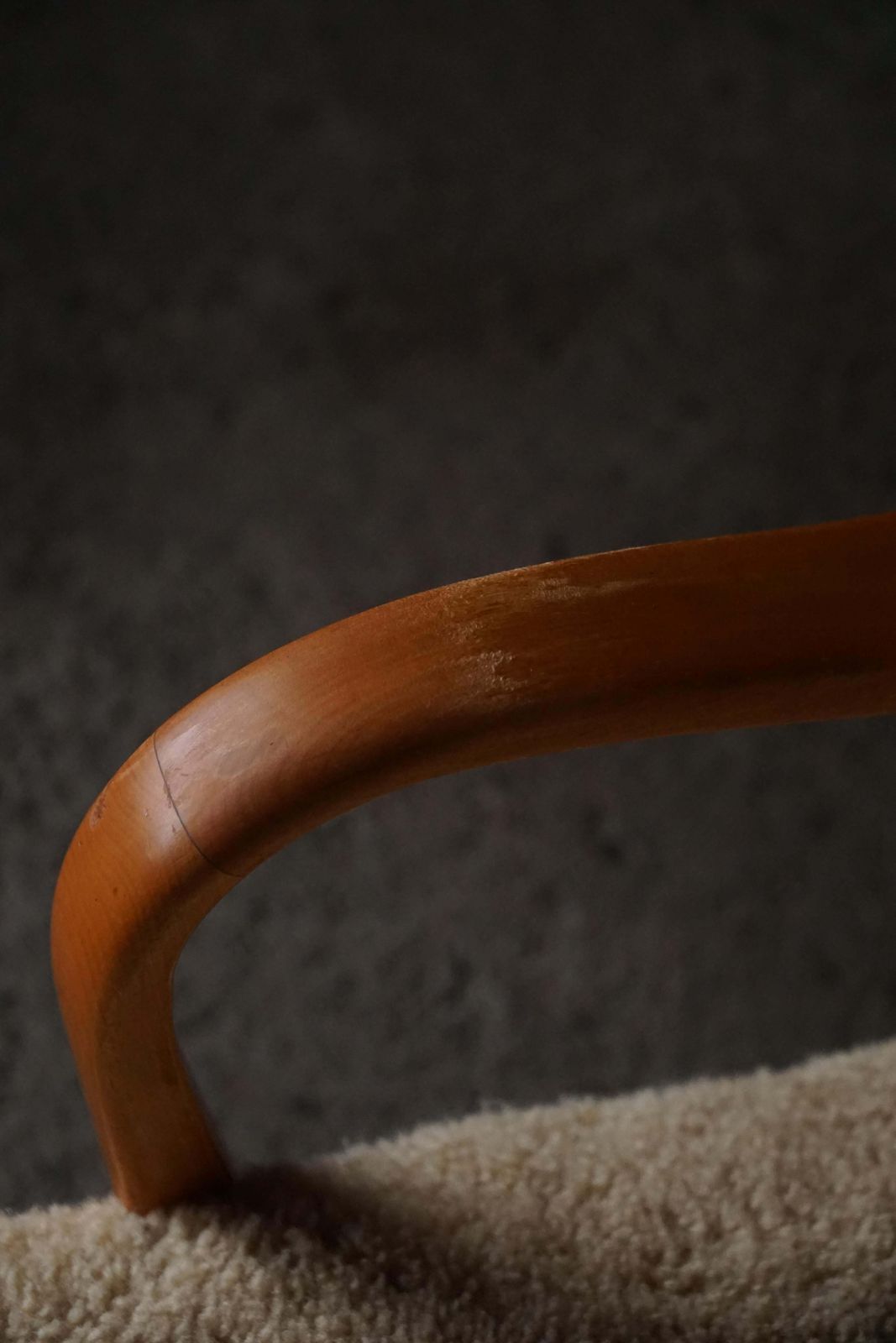 photo furniture Mid Century Modern, Pair Of Swedish Lounge Chairs In Birch & Lambswool, 1960s