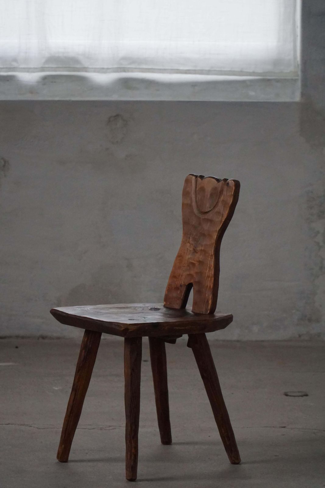 Swedish Mid Century, Set Of 4 Handcrafted "Sports Cabin" Chairs In Pine, 1940s photo vinterior