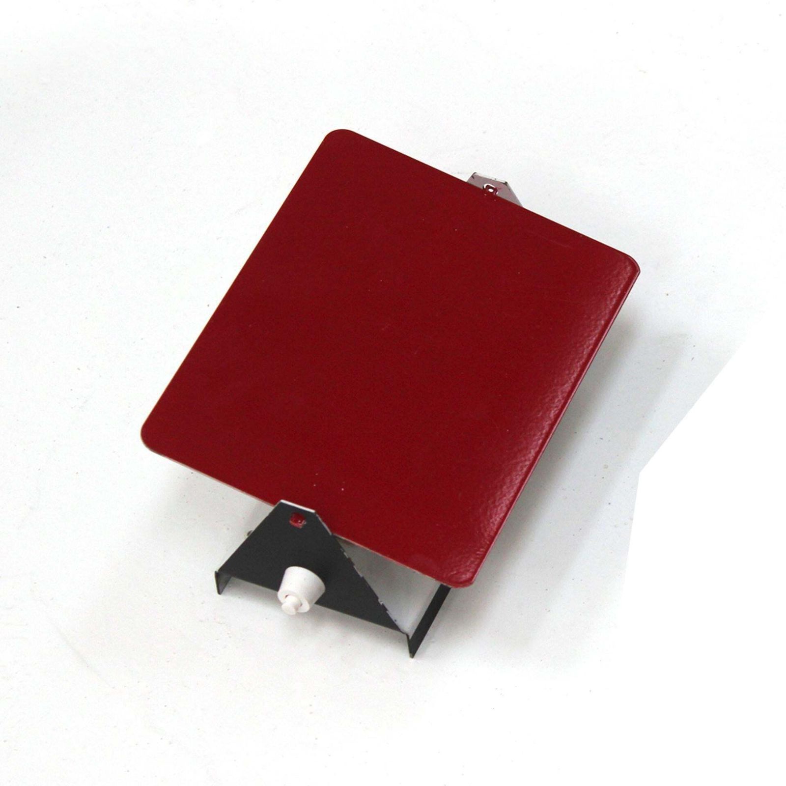 Mid Century Modern Charlotte Perriand Mod. Cp1 Red Metal Pair Of French Sconces photo vintage