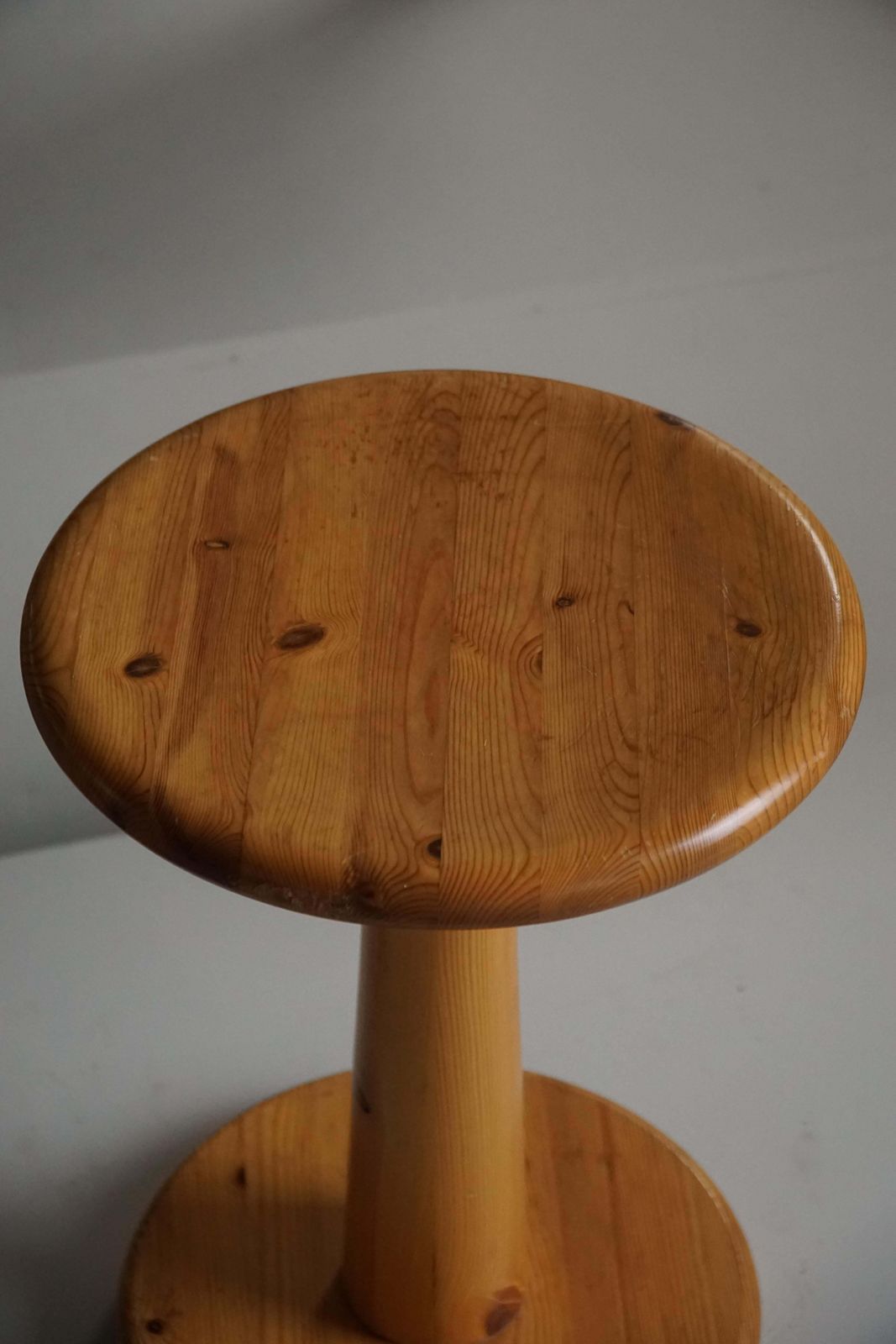Danish Mid 20th Century, Set Of 4 Rainer Daumiller Pine Stools / Pedestals, 1970 photo 2189.0