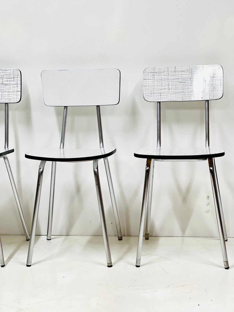 Vintage Dining Chairs, 1970s, Set Of 4 photo for sale