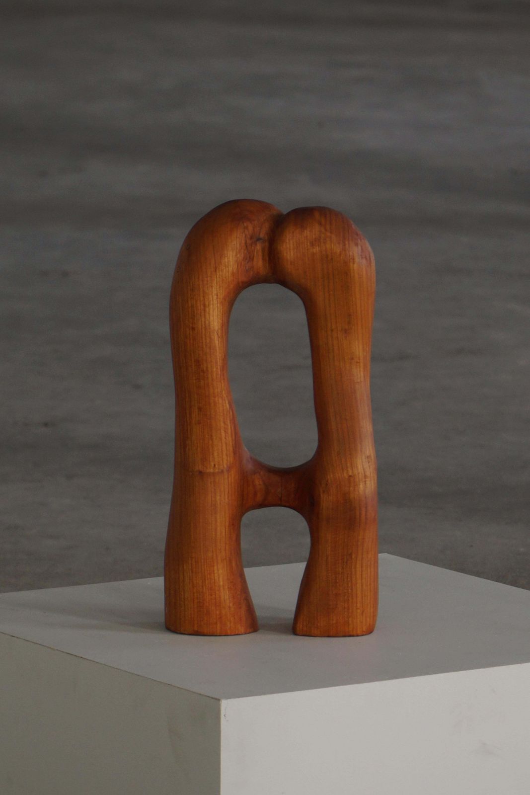 Decorative Wooden Sculpture "Love" By Ole Wettergren, Denmark, 2000s photo buy