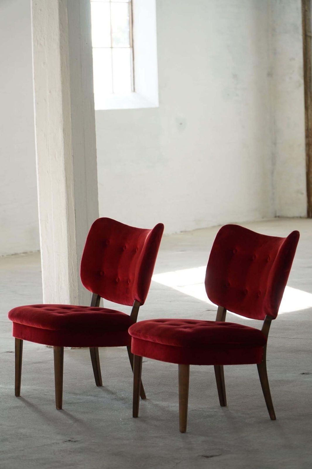 2271.0 Pair Of Gunnar Thalberg “Vilstol 205” Armchairs, Swedish Mid Century, 1950s photo