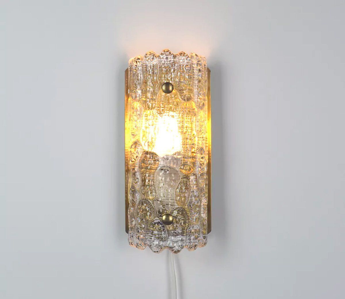 Gefion Wall Lamp In Glass By Carl Fagerlund For Lyfa, 1960s photo furniture