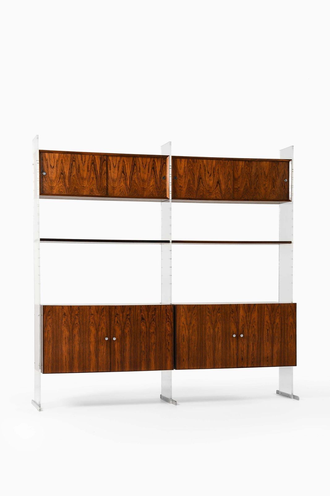 Very Rare Freestanding Bookcase By Poul Nørreklit, 1960s photo for sale