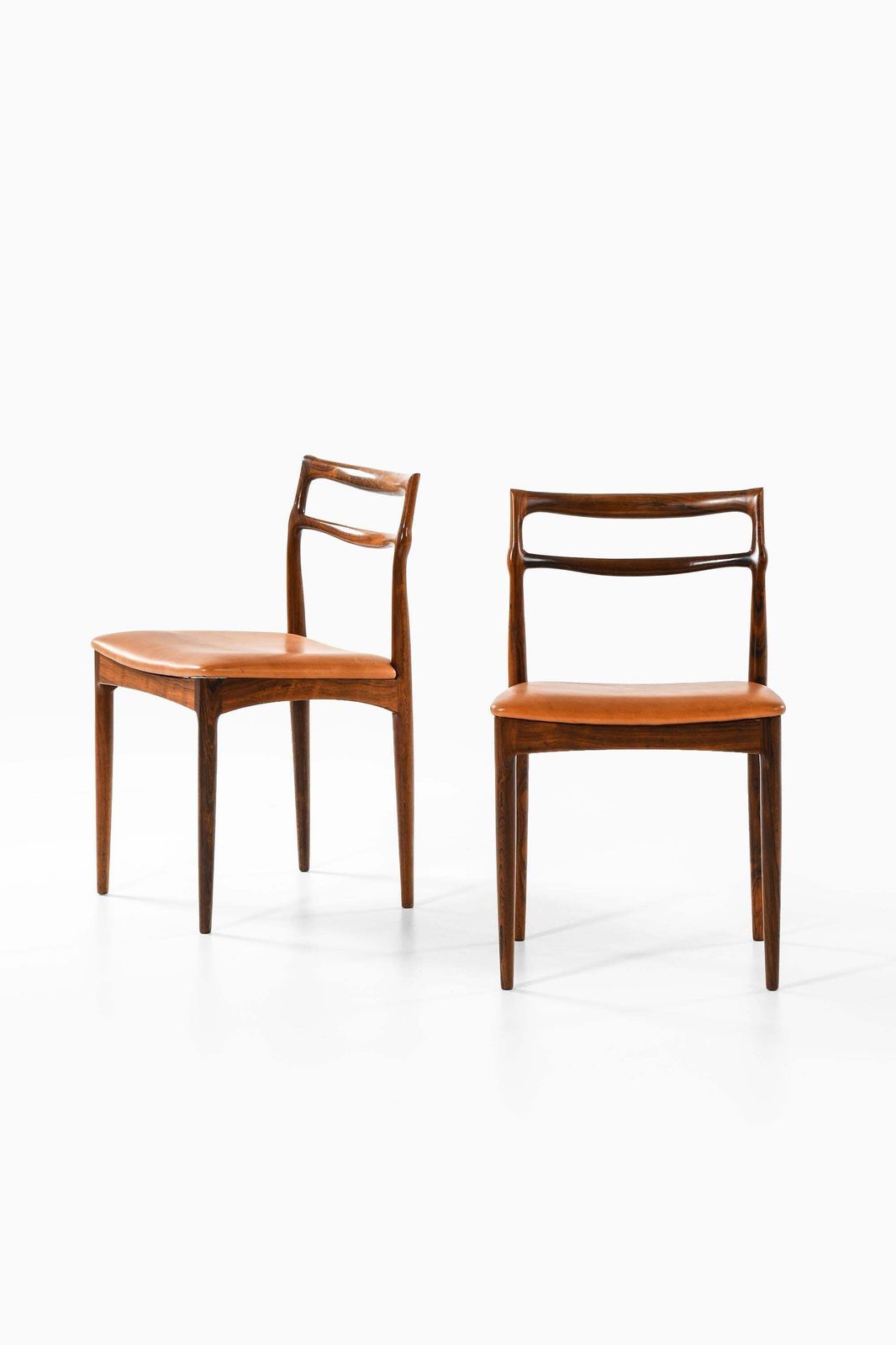 Set Of Six Dining Chairs By Johannes Andersen, 1960s photo for sale